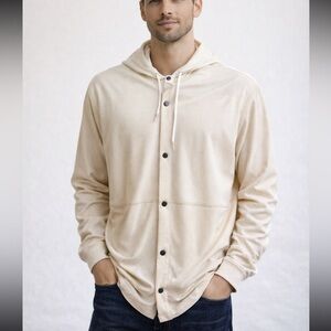 Jil Sander mesh hooded jacket 17543